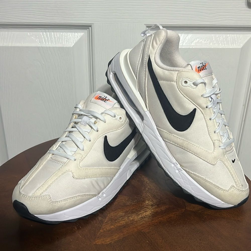 Nike Air Max Dawn Running Cream White Black Shoes Dh5131-101 Womenâs Size 10